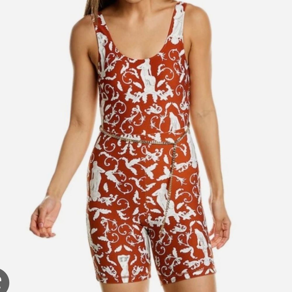 We Wore What Brand New Scoop Neck One-Piece/ Bodysuit/ Unitard